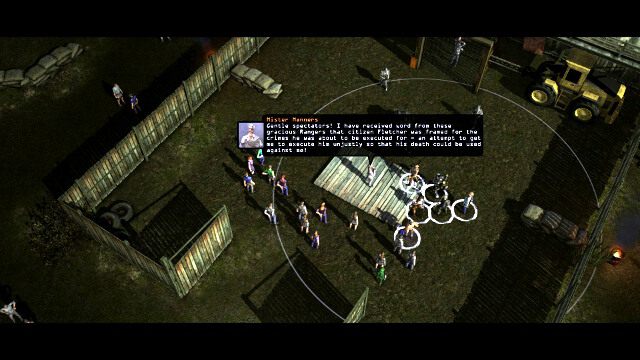 Egzekucja Fletchera - Ocalcie skazańca - albo i nie | Angelorium | Wasteland 2 - Wasteland 2 - poradnik do gry