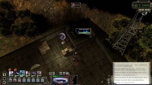 Otwieranie sejfu Chrisa - Kontrola nad Rodią | Rodia | Wasteland 2 - Wasteland 2 - poradnik do gry