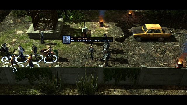 Dengler i jego świta zaatakują drużynę - Kontrola nad Rodią | Rodia | Wasteland 2 - Wasteland 2 - poradnik do gry