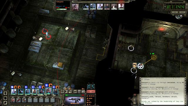 Heidi i syntek w kanałach - Wojna między HIH, a Bastionem Wiary | Hollywood | Wasteland 2 - Wasteland 2 - poradnik do gry