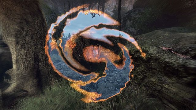 Po przytrzymaniu klawisza akcji przy ostatniej z pułapek trafisz do nowego wymiaru - Pułapki i czaszki | Opis przejścia Zaginięcie Ethana Cartera - Zaginięcie Ethana Cartera - poradnik do gry