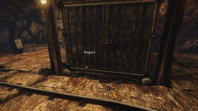 Teraz idź wzdłuż torów prowadzących na zewnątrz pomieszczenia - Morderstwo w kopalni | Opis przejścia Zaginięcie Ethana Cartera - Zaginięcie Ethana Cartera - poradnik do gry