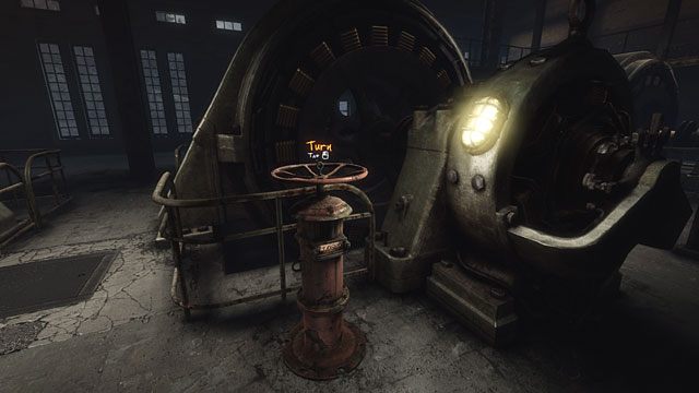 Znajdujesz się w maszynowni, która była do tej pory zamknięta - Spalony dom | Opis przejścia Zaginięcie Ethana Cartera - Zaginięcie Ethana Cartera - poradnik do gry