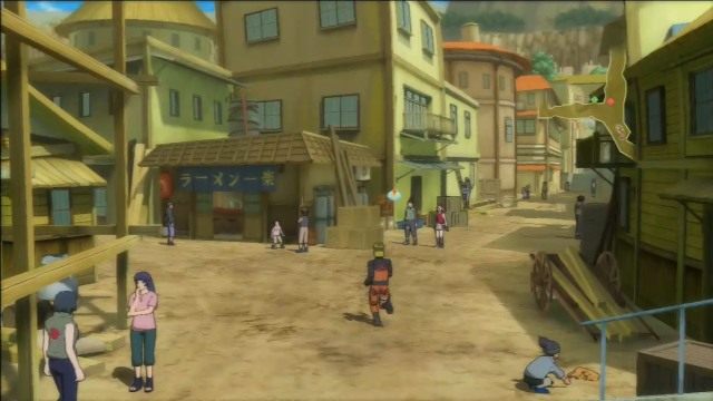 Przez kilka pierwszych chwil Mecha-Naruto może tylko spacerować. - Mecha-Naruto - zamiana ciał - Światowy Turniej Ninja - Historia Mecha-Naruto - Naruto Shippuden: Ultimate Ninja Storm Revolution - poradnik do gry