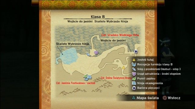 Obszar turnieju klasy B. - Wprowadzenie - Światowy Turniej Ninja - Klasa B - Naruto Shippuden: Ultimate Ninja Storm Revolution - poradnik do gry