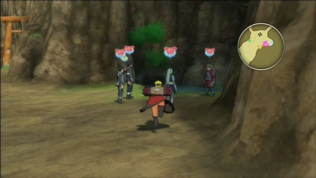 Miejsce, w którym rozpocząć możesz zadanie. - Droga jedzenia - kapryśny człowiek - Światowy Turniej Ninja - Wydarzenia Sojuszników - Naruto Shippuden: Ultimate Ninja Storm Revolution - poradnik do gry