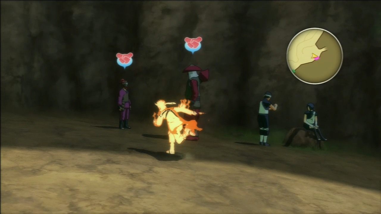 Miejsce, w którym rozpocząć możesz zadanie. - Dwóch Sakryfikantów - Światowy Turniej Ninja - Wydarzenia Sojuszników - Naruto Shippuden: Ultimate Ninja Storm Revolution - poradnik do gry