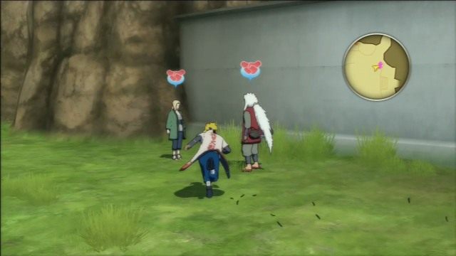 Miejsce rozpoczęcia tego zadania. - Wciągająca gra w Papier, kamień, nożyce - Światowy Turniej Ninja - Wydarzenia Sojuszników - Naruto Shippuden: Ultimate Ninja Storm Revolution - poradnik do gry