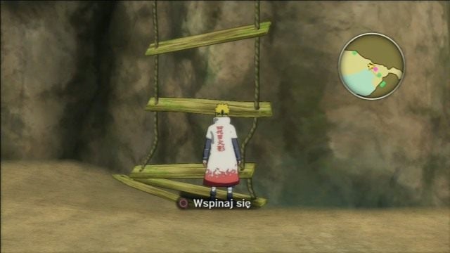 A tu drabina prowadząca do zaginionego samolotu. - Wspomnienia wywołane przez papierowy samolot - Światowy Turniej Ninja - Wydarzenia Sojuszników - Naruto Shippuden: Ultimate Ninja Storm Revolution - poradnik do gry