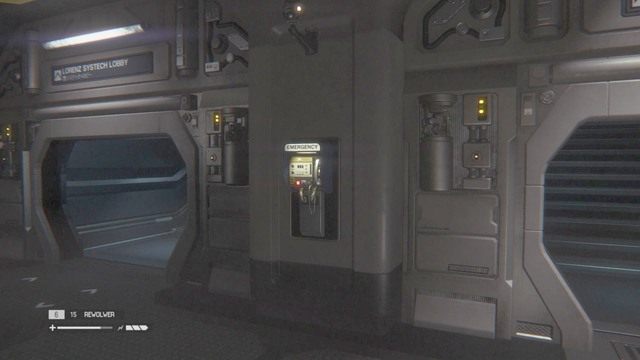 Jak tylko dotrzesz na miejsce, wyjdź z windy i skręć w prawo - Uwięź istotę w serwerowni | Opis przejścia Obcy Izolacja - Obcy: Izolacja - poradnik do gry