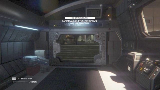 Przejdź przez odblokowane drzwi - Uwięź istotę w serwerowni | Opis przejścia Obcy Izolacja - Obcy: Izolacja - poradnik do gry