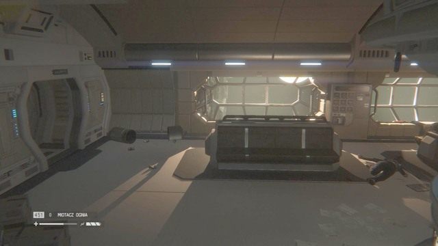 Po wykonaniu tych czynności musisz wrócić na sam początek ośrodka (miejsce, w którym widziałeś kobietę) - Uzyskaj dostęp do dystrybutorni | Opis przejścia Obcy Izolacja - Obcy: Izolacja - poradnik do gry