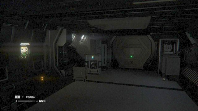 Idź ciągle korytarzem (jest to jedyna droga) a dojdziesz do drzwi i kolejnej konsoli do aktualizacji mapy - Idź za Samuelsem | Opis przejścia Obcy Izolacja - Obcy: Izolacja - poradnik do gry