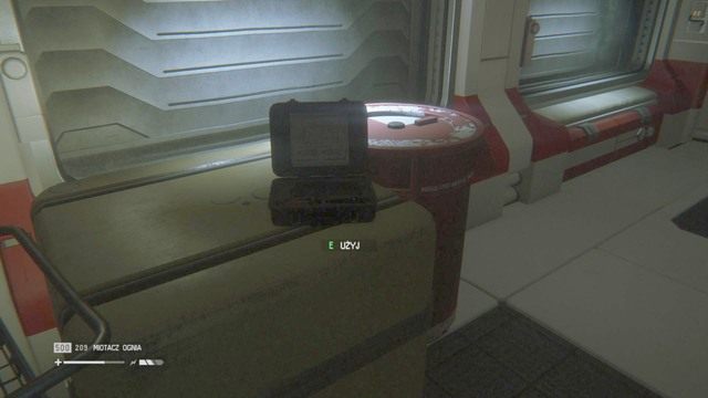 Dowiesz się, że potrzebujesz ulepszenie do swojego kalibratora dostępu - Znajdź Ambulans krótkiego zasięgu | Opis przejścia Obcy Izolacja - Obcy: Izolacja - poradnik do gry