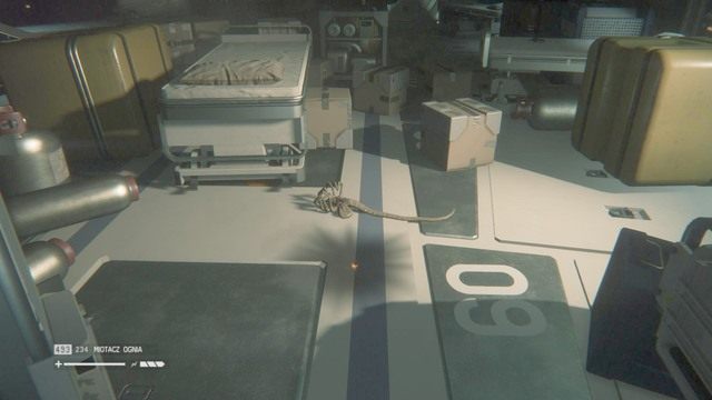 Miej w pogotowiu miotacz ognia bo w kolejnym pokoju zaatakują cię facehuggery - Zbadaj Anesidorę | Opis przejścia Obcy Izolacja - Obcy: Izolacja - poradnik do gry