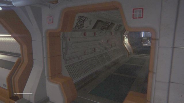 Wyjdź z pokoju, w którym znajduje się Taylor tą samą drogą, którą tam przyszedłeś i skręć w prawo by dostać się do Samuelsa - Eksploruj Torrensa w Obcy Izolacja | Opis przejścia - Obcy: Izolacja - poradnik do gry