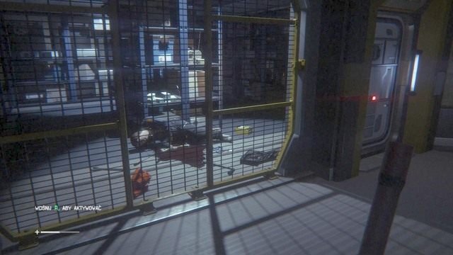 Wyjdź z pokoju i przejdź do pomieszczenia po lewej stronie po czym wybierz prawe drzwi - Przedostań się przez drzwi główne | Opis przejścia Obcy Izolacja - Obcy: Izolacja - poradnik do gry