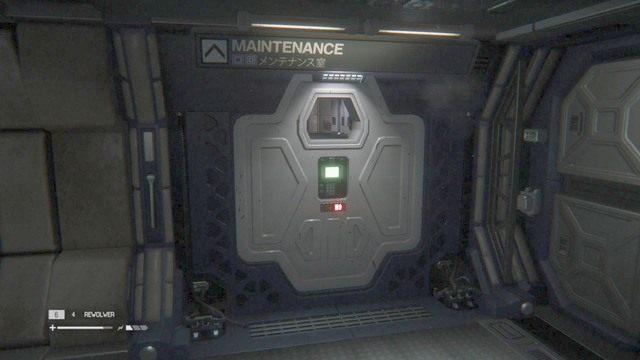 Wyjdź z pokoju i skręć w lewo - Dostań się do pokoju łączności | Opis przejścia Obcy Izolacja - Obcy: Izolacja - poradnik do gry