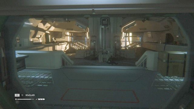 Przejdź przez oddział ratunkowy (możesz skorzystać z terminalu, który się tam znajduje by wydobyć kolejne dzienniki) oraz wejdź do elektrowni - Zbadaj ośrodek medyczny San Cristobal | Opis przejścia Obcy Izolacja - Obcy: Izolacja - poradnik do gry