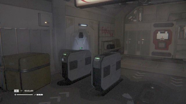 Przejdź korytarzem obok Samuelsa i Taylor - Reaktywuj system tranzytowy | Opis przejścia Obcy Izolacja - Obcy: Izolacja - poradnik do gry