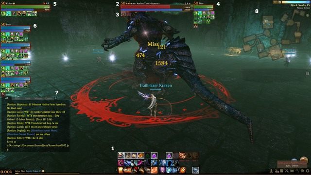 Interfejs gry. - 3. Walka | ArcheAge - ArcheAge w 10 prostych krokach