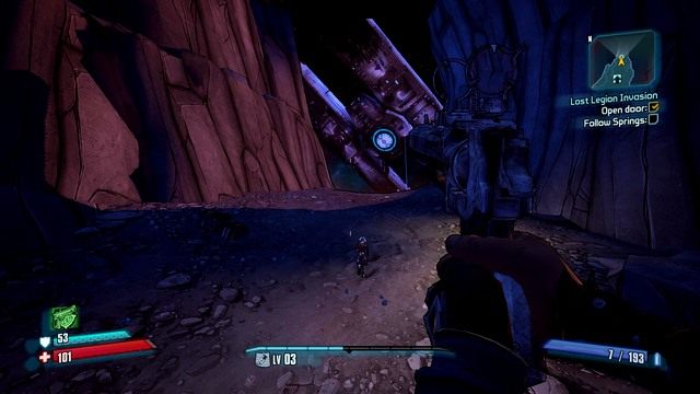 Po spotkaniu Janey, otwórz kontener i skieruj się do najbliższej stacji z tlenem - Lost Legion Invasion | Zadania główne w Borderlands The Pre-Sequel - Borderlands: The Pre-Sequel! - poradnik do gry
