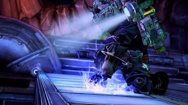 Przejdź do pomieszczenia i pooglądaj scenkę przerywnikową - Marooned | Zadania główne w Borderlands The Pre-Sequel - Borderlands: The Pre-Sequel! - poradnik do gry