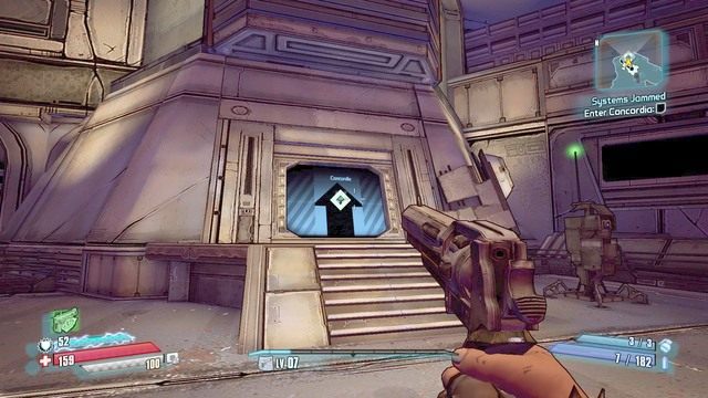 Zabierz zadanie od Janey w Serenitys Waste po czym weź pojazd i przeskocz nad skarpą w północnej częśći - Systems Jammed | Zadania główne w Borderlands The Pre-Sequel - Borderlands: The Pre-Sequel! - poradnik do gry