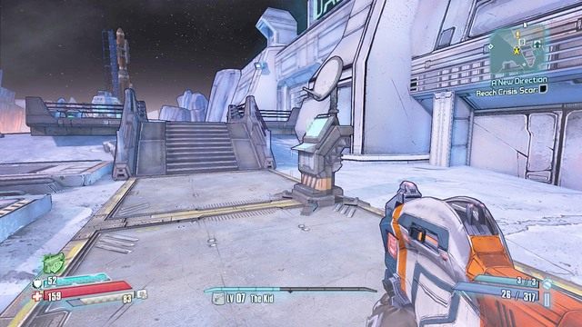 Podejdź do Moon Zoomy i aktywuj pojazd żeby przedostać się na drugi koniec Triton Flats - A New Direction | Zadania główne w Borderlands The Pre-Sequel - Borderlands: The Pre-Sequel! - poradnik do gry