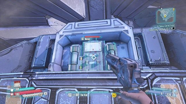 Po zaktualizowaniu zadania udaj się na dach po schodach obok i skorzystaj z drugiej konsoli - A New Direction | Zadania główne w Borderlands The Pre-Sequel - Borderlands: The Pre-Sequel! - poradnik do gry