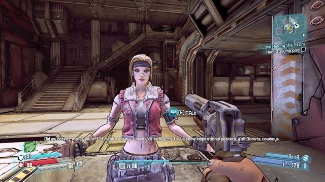 Udaj się do Janey i weź zadanie - Land Among the Stars | Misje poboczne - Serenitys Waste w Borderlands - Borderlands: The Pre-Sequel! - poradnik do gry