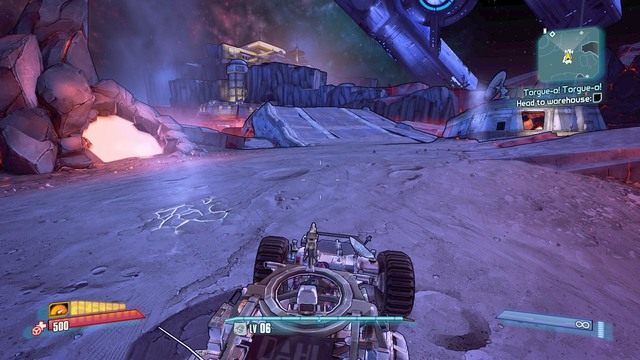 Weź misję u Janey w Serenitys Waste po czym skorzystaj z Moon Zoomy i weź pojazd - Torgue-o! Torgue-o! | Misje poboczne - Serenitys Waste w Borderlands - Borderlands: The Pre-Sequel! - poradnik do gry