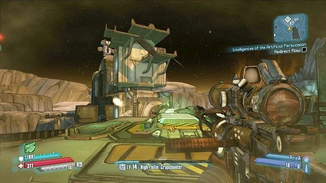 Żeby sfinalizować procedurę musisz ręczni odkręcić główny zawór rurociągów - Intelligences of the Artificial Persuasion | Zadania główne w Borderlands - Borderlands: The Pre-Sequel! - poradnik do gry