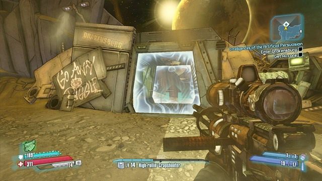 Wróć do zaworu północnego i odkręć przepływ metanu - Intelligences of the Artificial Persuasion | Zadania główne w Borderlands - Borderlands: The Pre-Sequel! - poradnik do gry