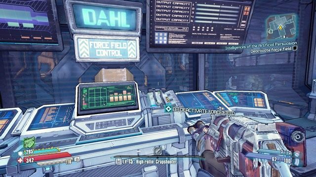 Po zabiciu wszystkich wrogów skieruj się na północ odkrytym przez ciebie przejściem - Intelligences of the Artificial Persuasion | Zadania główne w Borderlands - Borderlands: The Pre-Sequel! - poradnik do gry