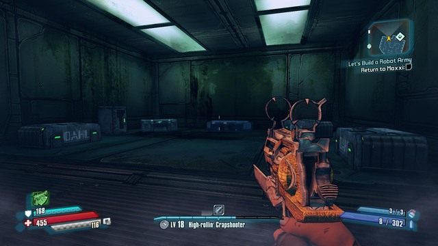 Po zakończonej walce otworzą się dwie pary drzwi - Lets Build a Robot Army | Zadania główne w Borderlands The Pre-Sequel - Borderlands: The Pre-Sequel! - poradnik do gry