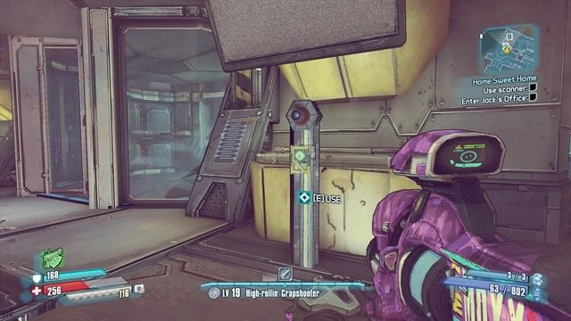 Po dotarciu uzupełnij amunicję - Home Sweet Home | Zadania główne w Borderlands The Pre-Sequel - Borderlands: The Pre-Sequel! - poradnik do gry