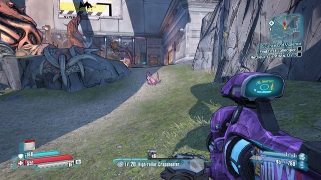 Misję główną Science and Violence otrzymasz automatycznie po zakończeniu misji Home Sweet Home - Science and Violence | Zadania główne w Borderlands The Pre-Sequel - Borderlands: The Pre-Sequel! - poradnik do gry