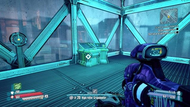 Przechodź korytarzami eliminując ochronę i Torków - Science and Violence | Zadania główne w Borderlands The Pre-Sequel - Borderlands: The Pre-Sequel! - poradnik do gry