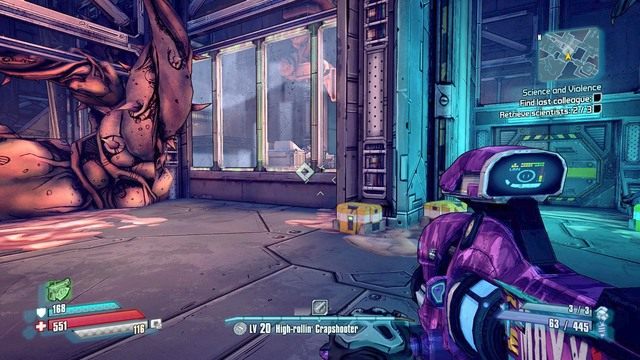 Ostatni naukowiec będzie zamknięty w pobliskim pokoju - Science and Violence | Zadania główne w Borderlands The Pre-Sequel - Borderlands: The Pre-Sequel! - poradnik do gry