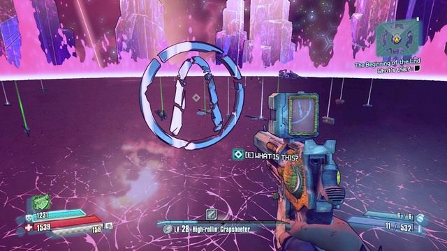 Po walce z bossem możesz przejrzeć całe wypuszczone przez niego uzbrojenie - The Begining of the End | Zadania główne w Borderlands The Pre-Sequel - Borderlands: The Pre-Sequel! - poradnik do gry
