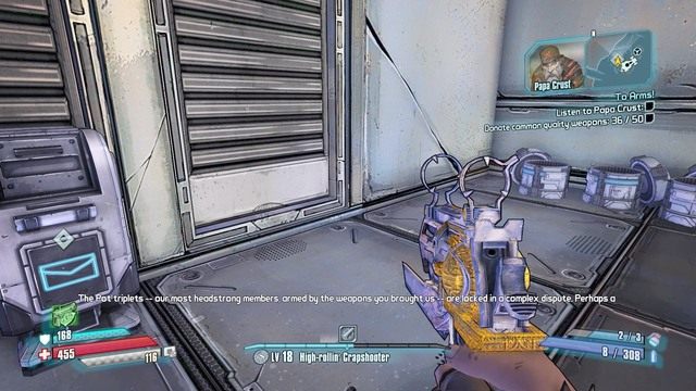 Po zebraniu 40 broni zeskocz na dół i przetrwaj atak bandytów - To Arms! | Misje poboczne w Borderlands The Pre-Sequel - Triton Flats - Borderlands: The Pre-Sequel! - poradnik do gry