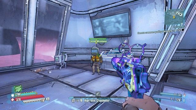 Żeby uzyskać misję musisz wykonać misję wątku głównego Artificial Persuasion - No Such Thing as a Free Launch | Misje poboczne - Triton Flats w Borderlands - Borderlands: The Pre-Sequel! - poradnik do gry