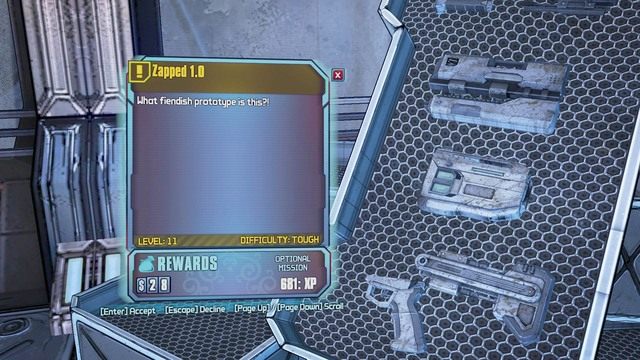 Idź do Concordii i porozmawiaj ze Springs żeby wziąć tą misję po czym udaj się do Triton Flats w jedno z trzech miejsc zaznaczonych na mapie - Zapped 1.0 | Misje poboczne - Concordia | Borderlands The Pre-Sequel - Borderlands: The Pre-Sequel! - poradnik do gry