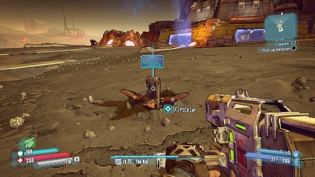 Twoim zadaniem jest zabicie tą bronią wszystkich claptrapów, które się tam znajdują - Zapped 3.0 | Misje poboczne - Concordia | Borderlands The Pre-Sequel - Borderlands: The Pre-Sequel! - poradnik do gry