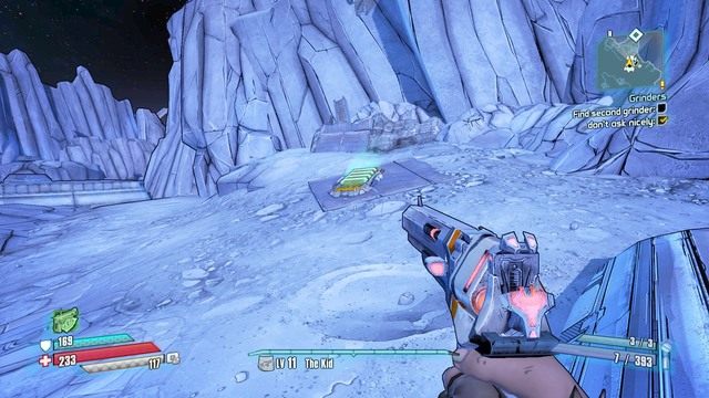 Po tym jak odezwie się do ciebie Springs, udaj się do miejsca oznaczonego na mapie i wykonaj skok (obrazek) - Grinder | Misje poboczne - Concordia | Borderlands The Pre-Sequel - Borderlands: The Pre-Sequel! - poradnik do gry