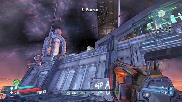 Po tym jak udasz się do Stantons Liver będziesz musiał przedrzeć się na stację kolejową - Grinder | Misje poboczne - Concordia | Borderlands The Pre-Sequel - Borderlands: The Pre-Sequel! - poradnik do gry