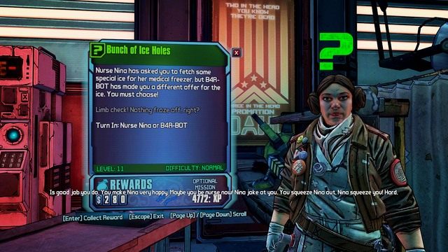 Po wykonaniu zadania możesz wrócić do Concordii - Bunch of Ice Holes | Misje poboczne - Concordia | Borderlands The Pre-Sequel - Borderlands: The Pre-Sequel! - poradnik do gry