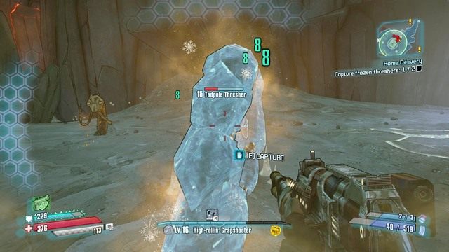 Żeby je złapać musisz je najpierw zamrozić - Home Delivery | Misje poboczne - Concordia | Borderlands The Pre-Sequel - Borderlands: The Pre-Sequel! - poradnik do gry