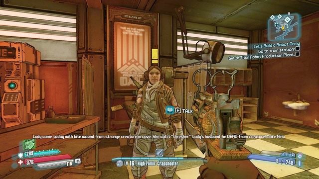 Misja dostępna będzie u Niny w Concordii po wykonaniu misji wątku głównego Artificial Persuasion - Rough Love | Misje poboczne - Concordia | Borderlands The Pre-Sequel - Borderlands: The Pre-Sequel! - poradnik do gry